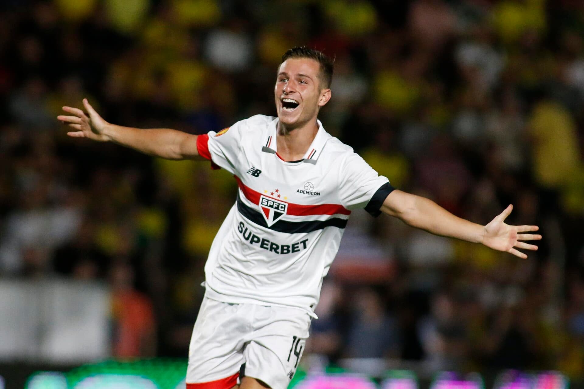 Galoppo, do São Paulo, é disputado por Santos e River Plate