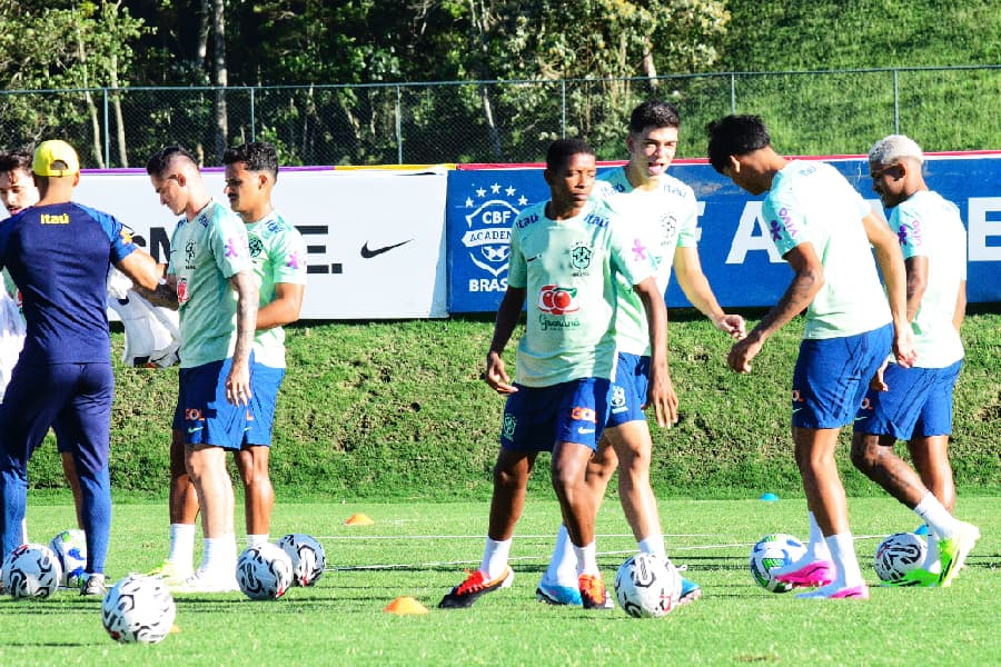 Seleção pré-olímpica faz treino com time ideal já desenhado