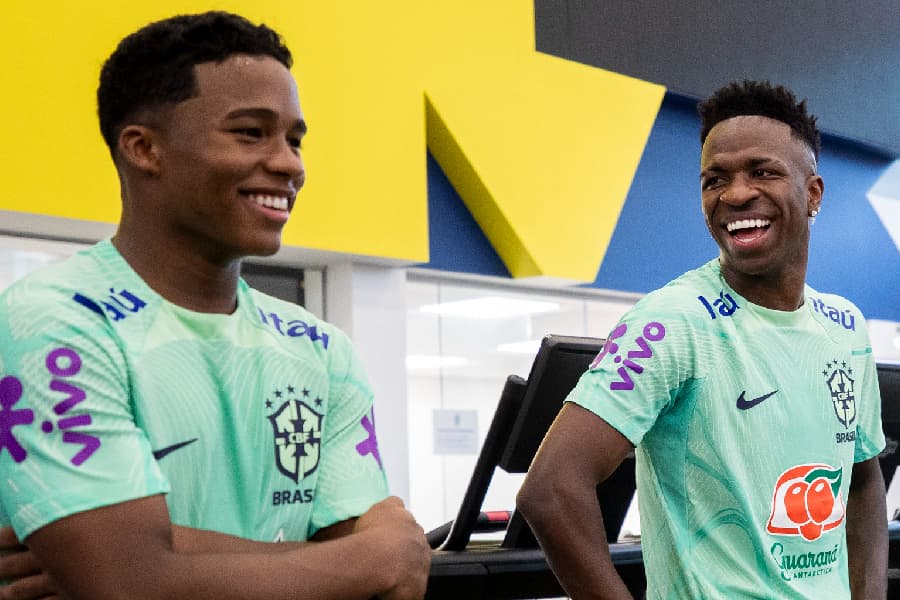 Endrick não teme racismo na Espanha e diz que tentará ajudar Vini Jr.