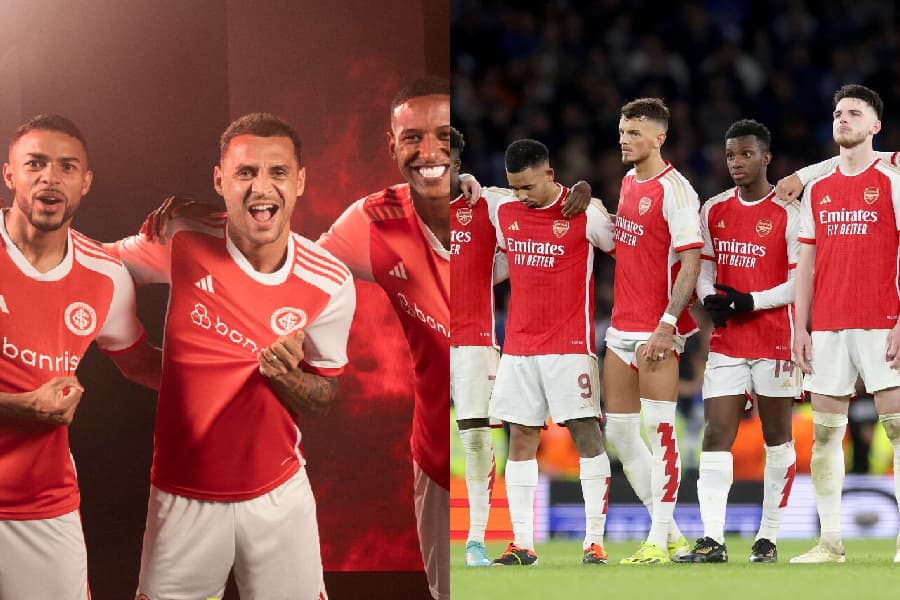 InterArsenal? Nova camisa do Colorado chama atenção por semelhança com time inglês