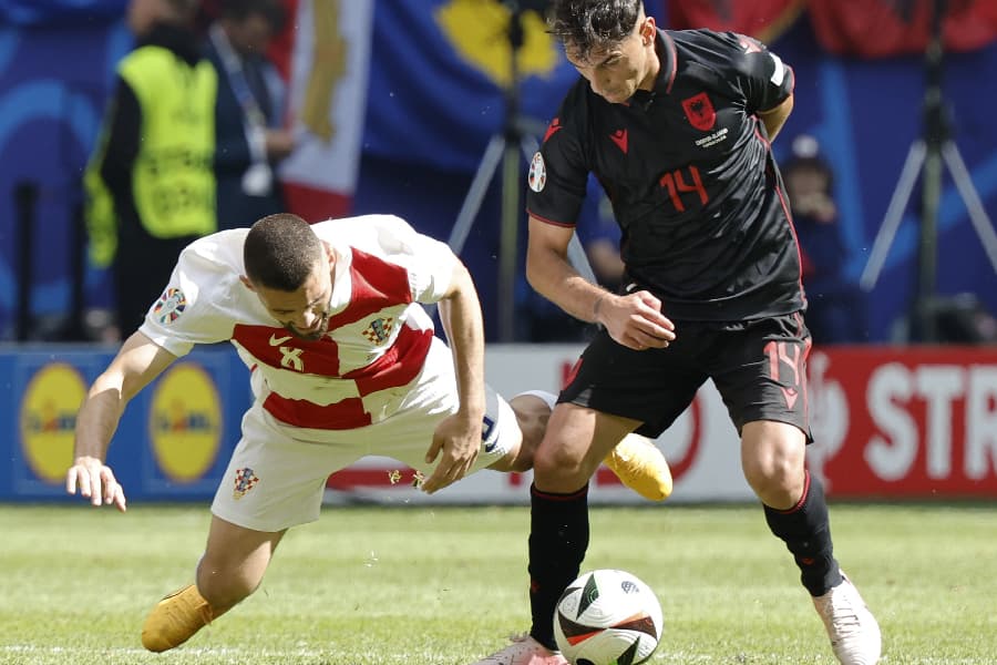 Eurocopa: Albânia arranca empate com a Croácia nos acréscimos