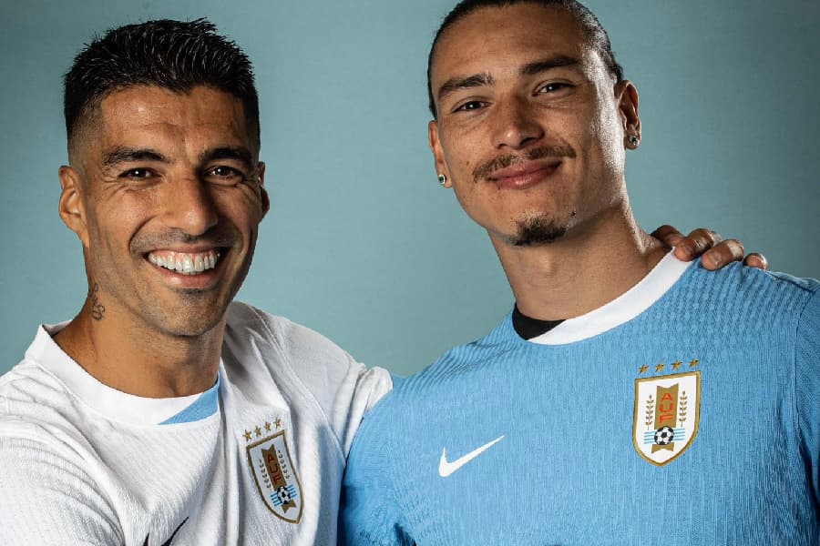 Nike lança camisas do Uruguai para a Copa América