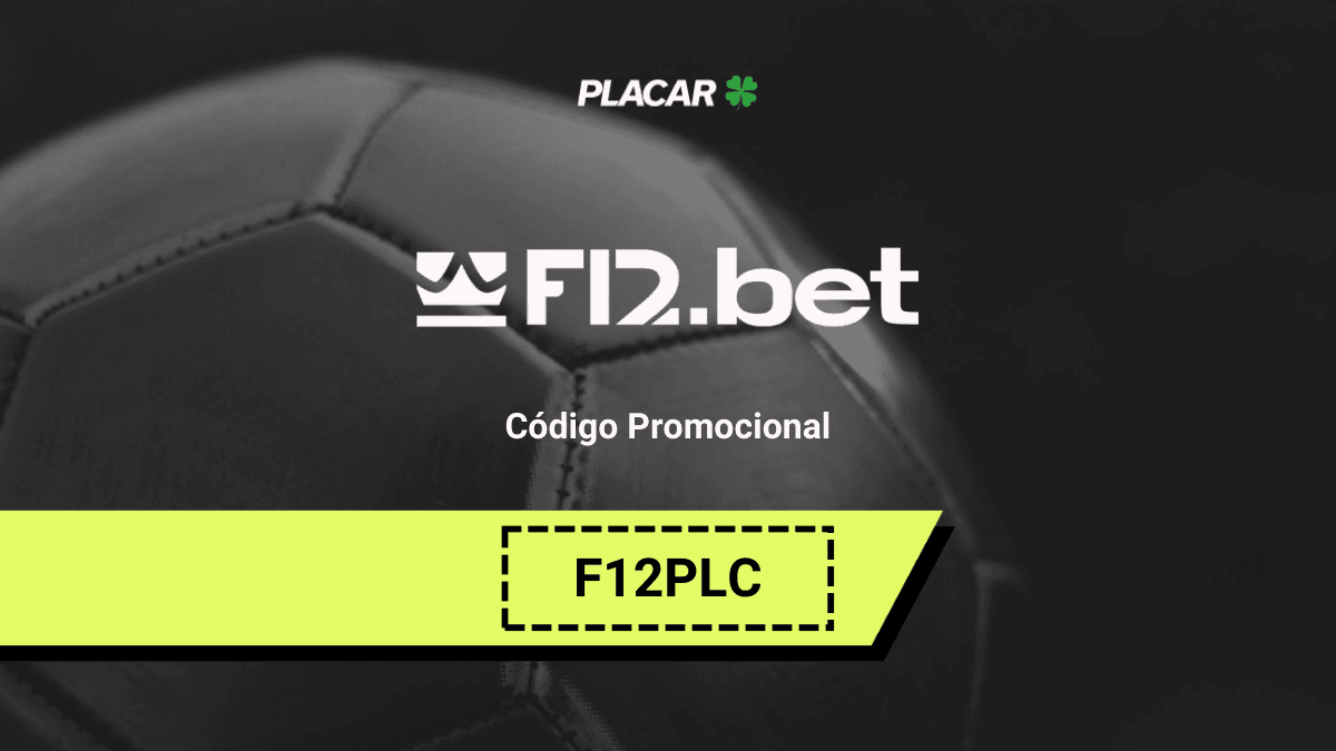 Código bônus F12.Bet 2024: aposte com F12PLC e ganhe 100% até R$500 em bônus