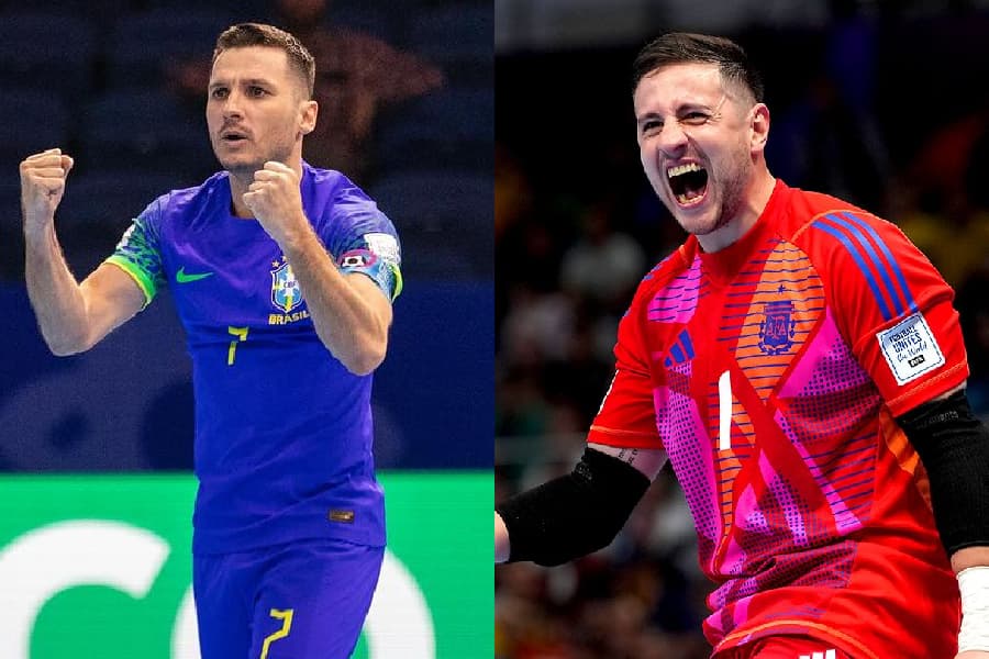 Brasil enfrenta Argentina na final da Copa do Mundo de futsal