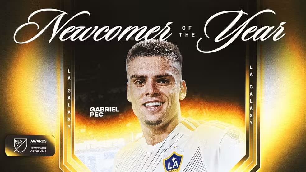 Gabriel Pec supera Suárez e é eleito contratação do ano na MLS