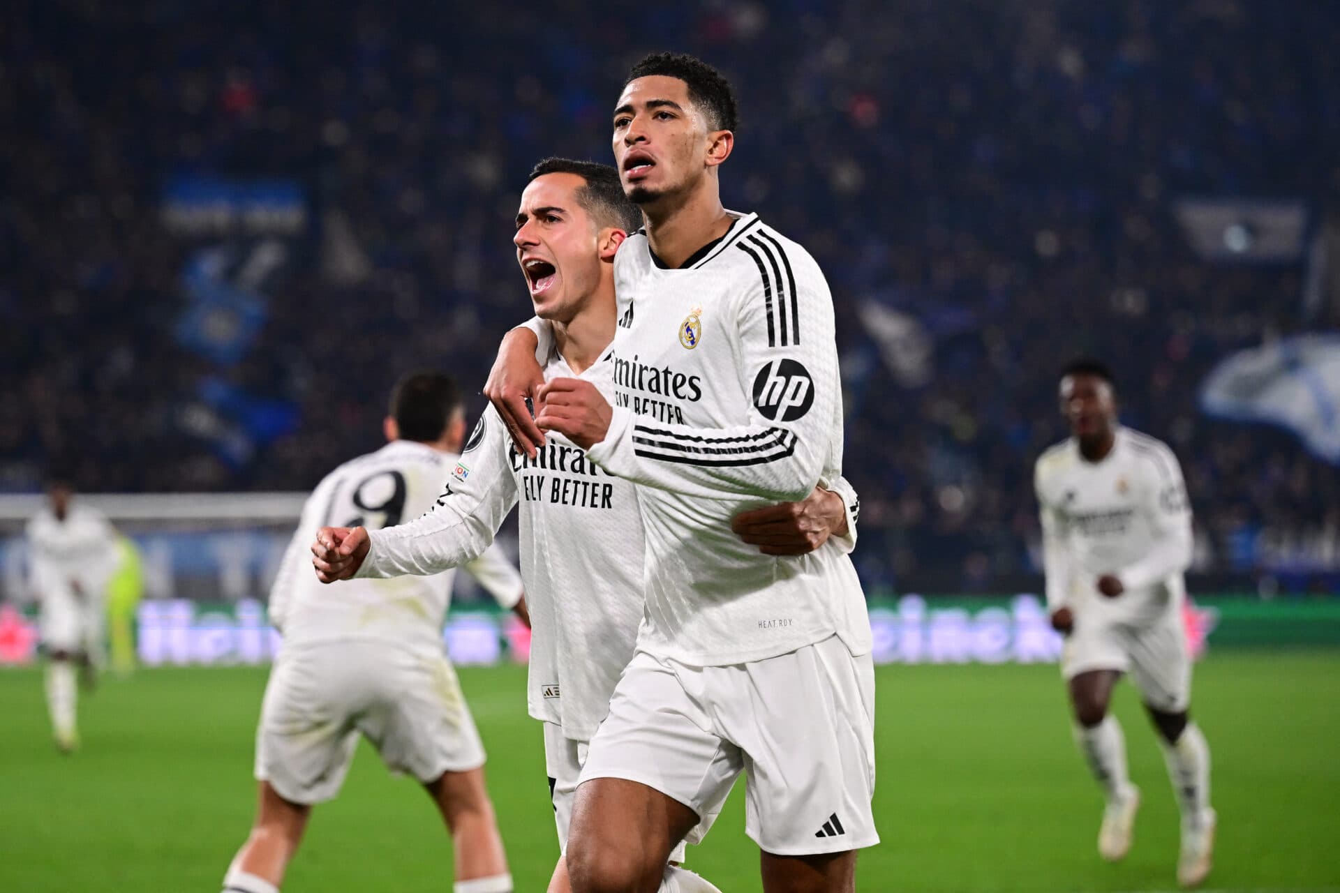 Real Madrid vence a Atalanta e se recupera na Champions