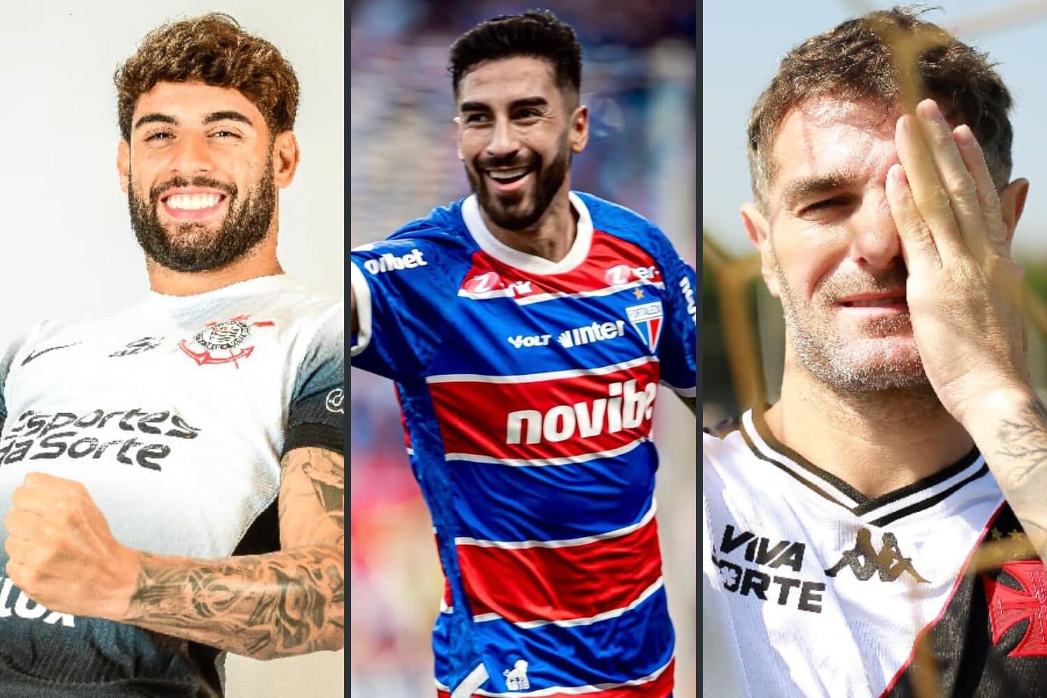 Quem foram os artilheiros de cada clube na temporada 2024
