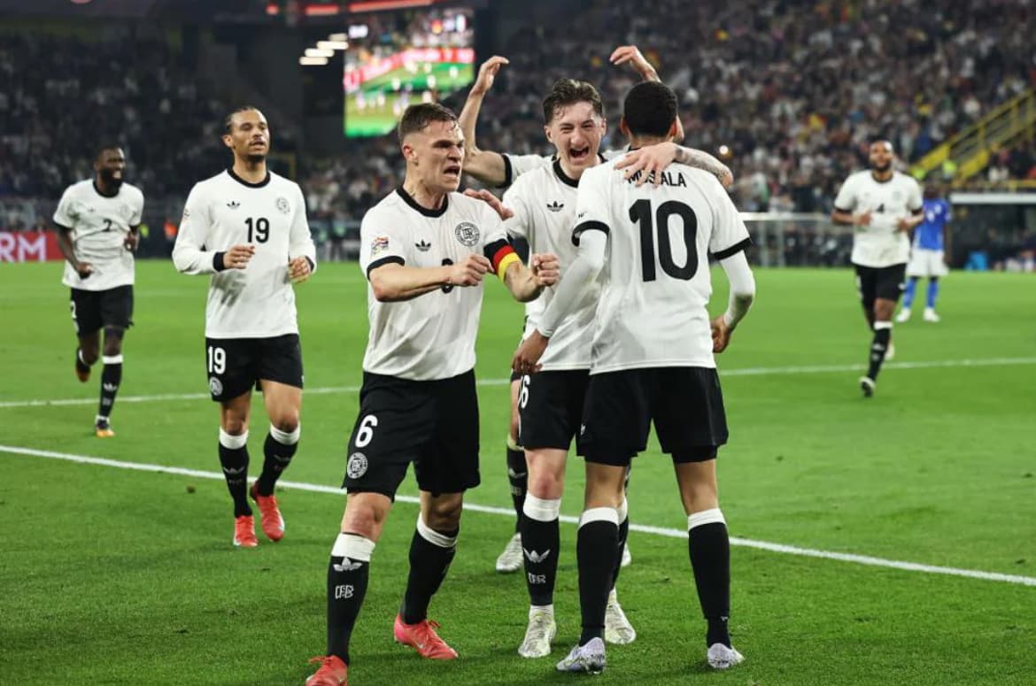 Alemanha vai à semifinal da Nations League ao empatar com a Itália
