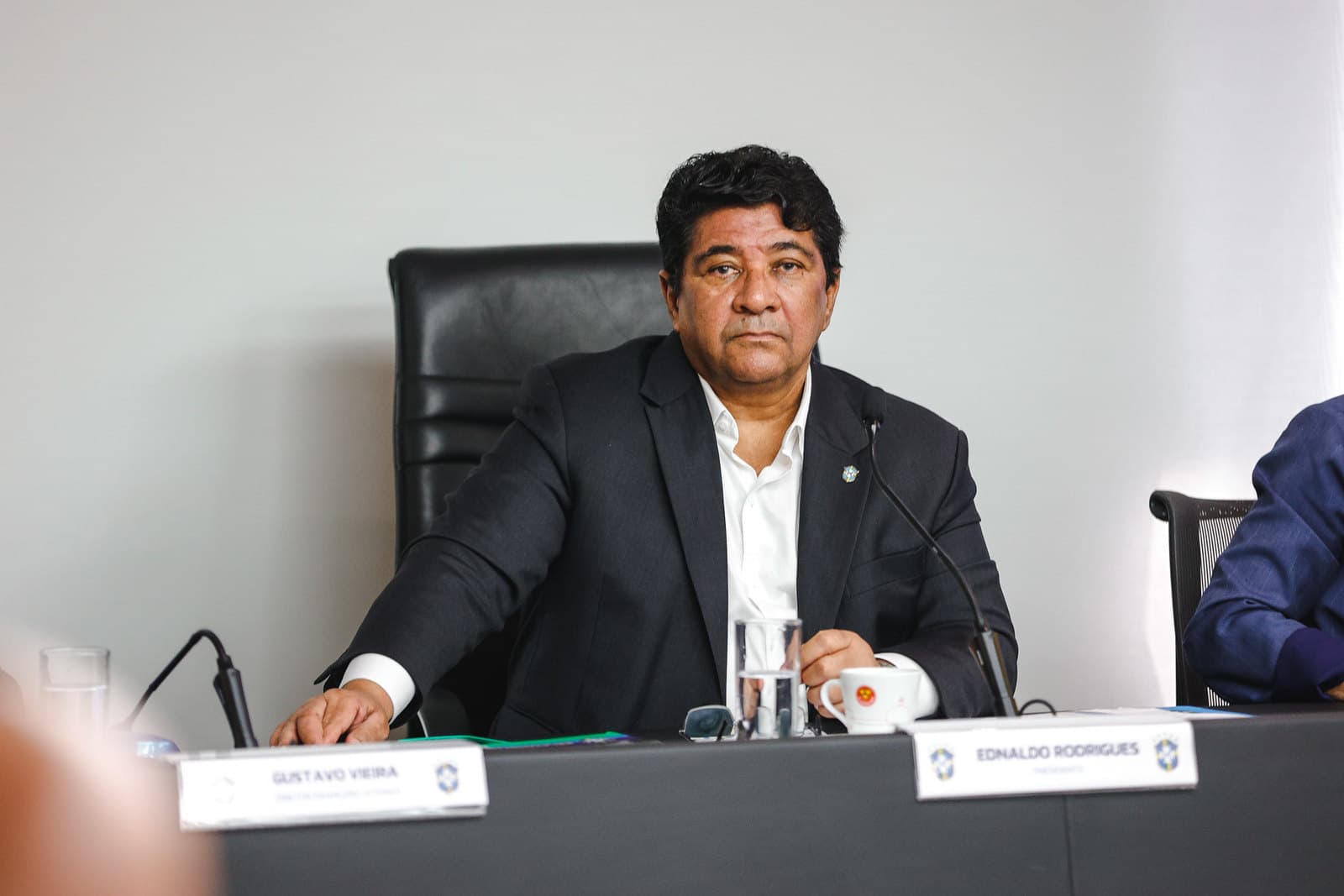 Ednaldo desiste de voltar à presidência da CBF: ‘Sorte a quem assumir’