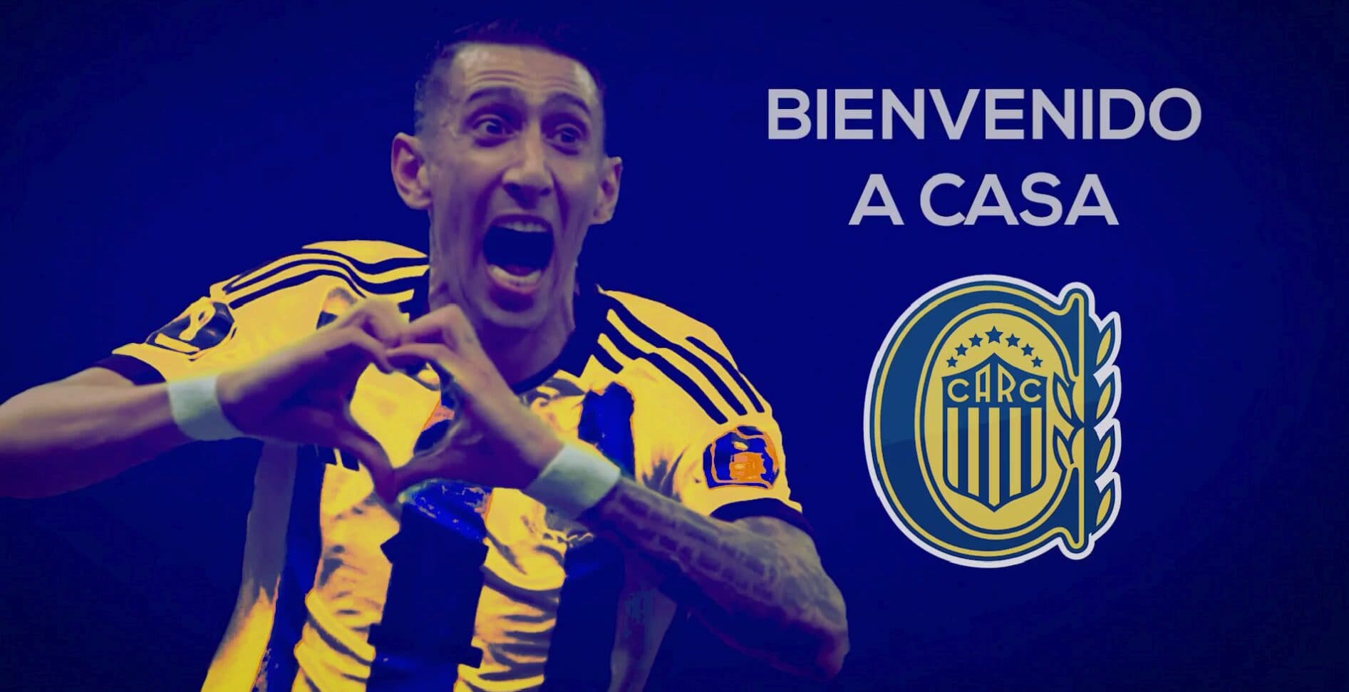 Di María retorna ao Rosario Central após 18 anos