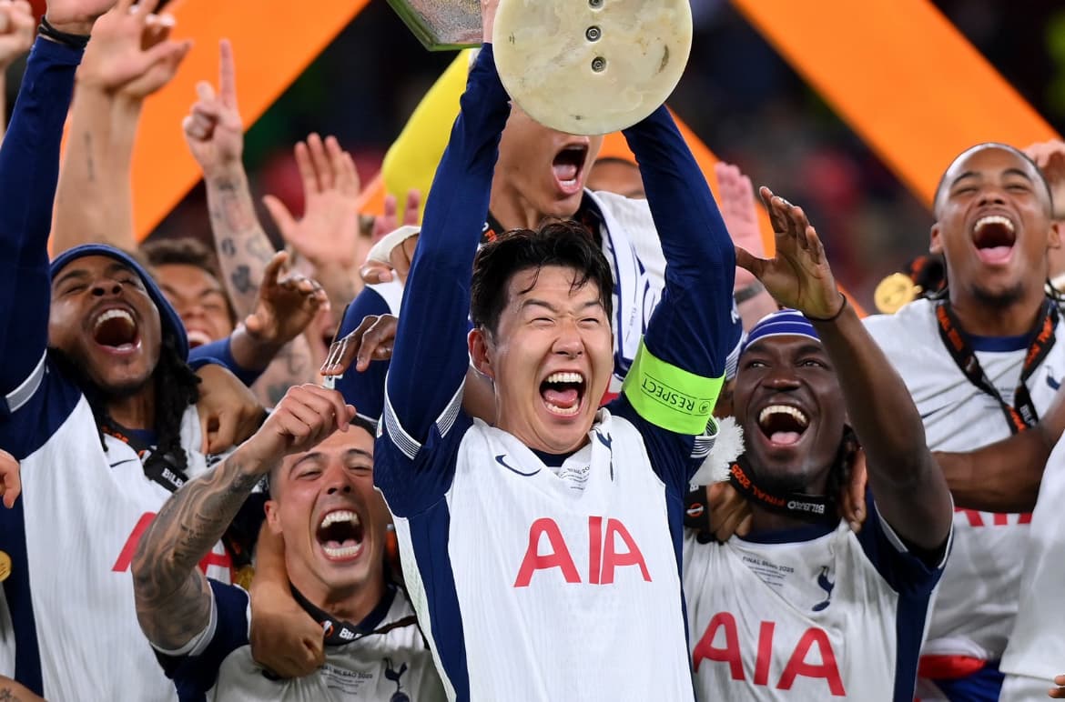 Son e mais 13 venceram primeiro título com fim de jejum do Tottenham