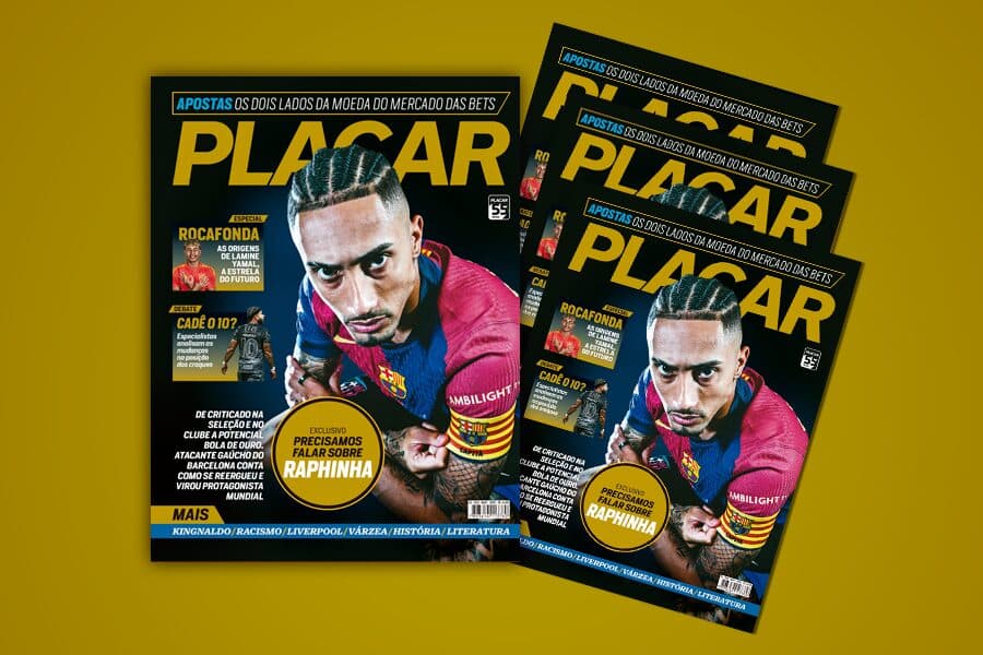 Raphinha é atração de capa da PLACAR de maio; como comprar