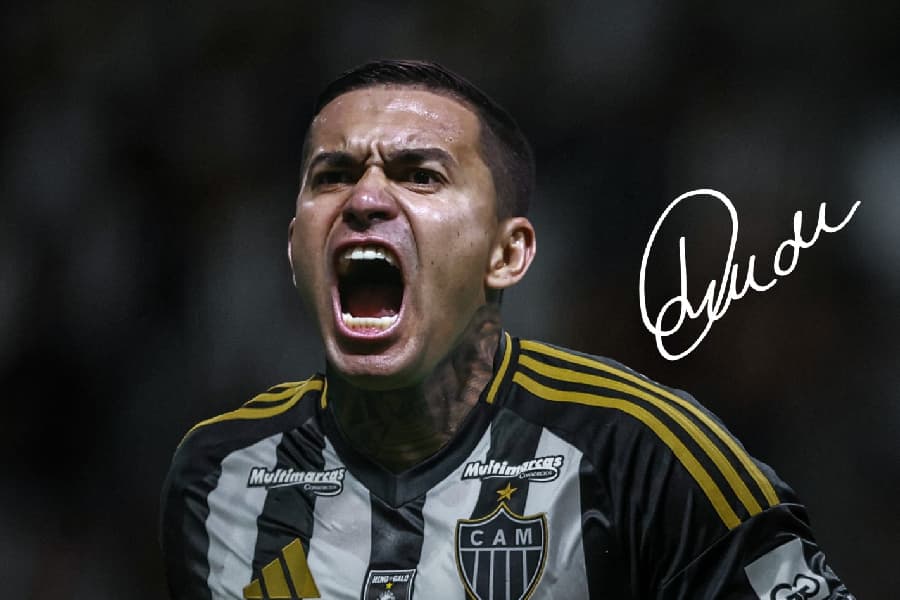 Atlético-MG anuncia a contratação de atacante Dudu