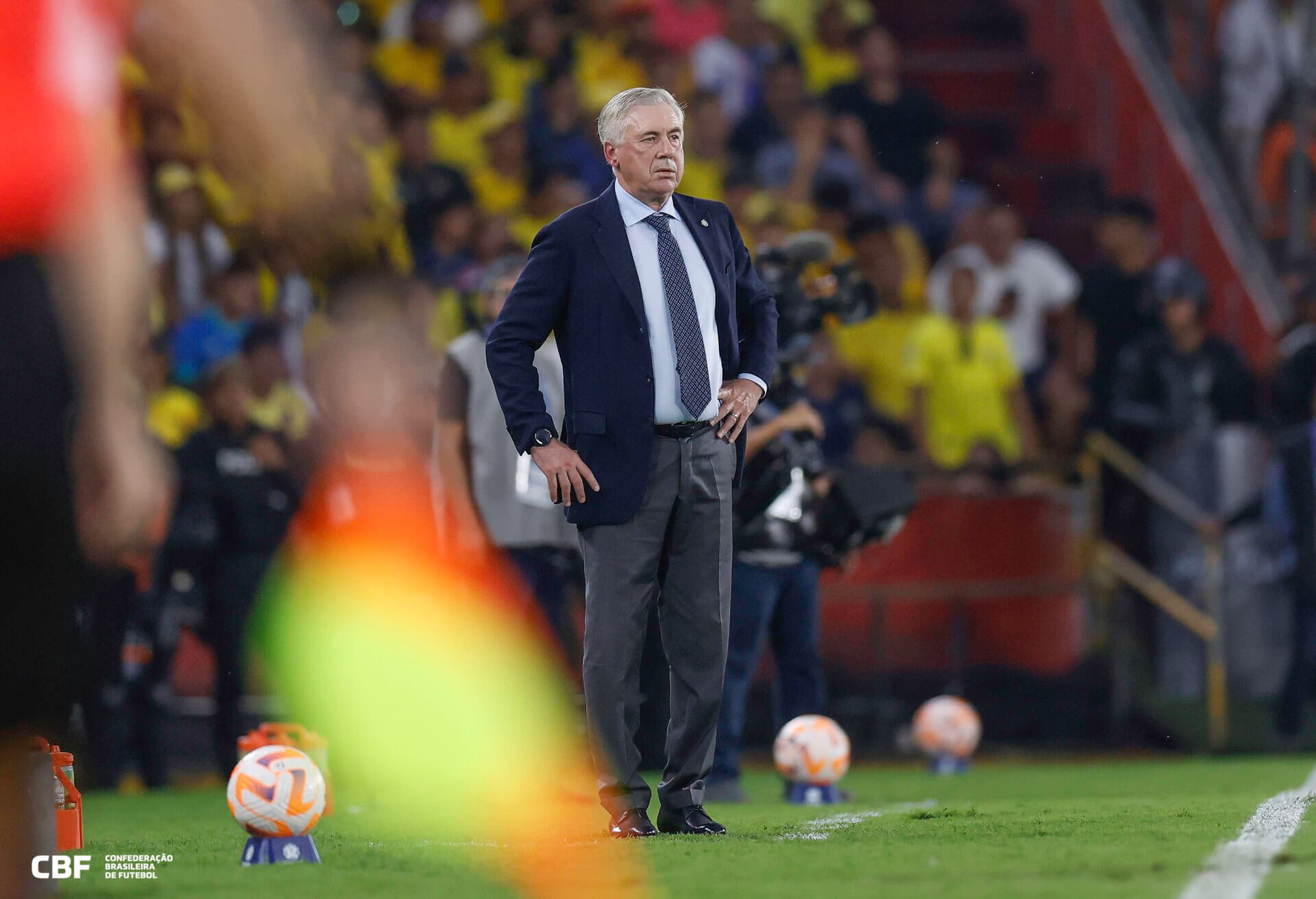 Ancelotti comemora empate na estreia pelo Brasil: ‘Saímos satisfeitos’