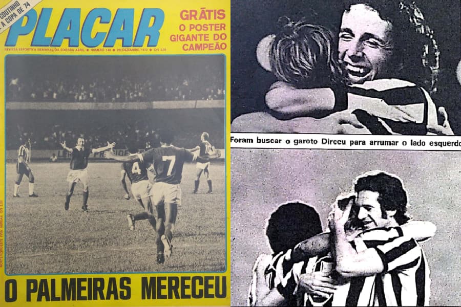 Palmeiras x Botafogo: relembre duelos históricos de 1972 e 1973