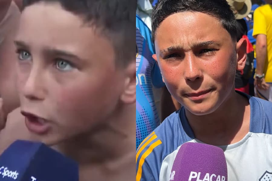 Menino que vendeu PlayStation para ver Boca vira celebridade nos EUA