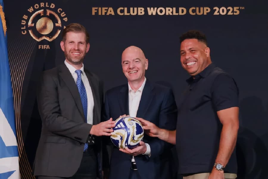 Infantino inaugura escritório da Fifa na Trump Tower