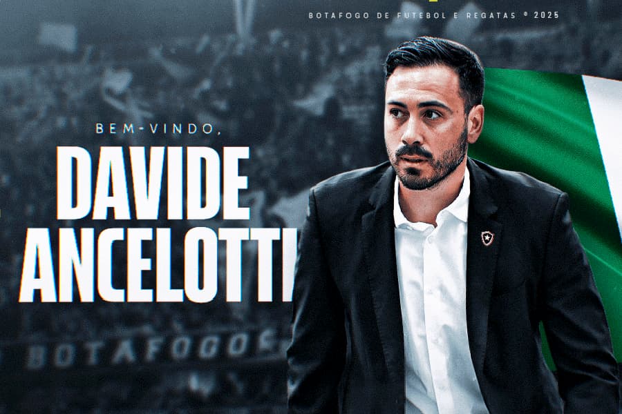 Botafogo anuncia Davide Ancelotti como novo treinador