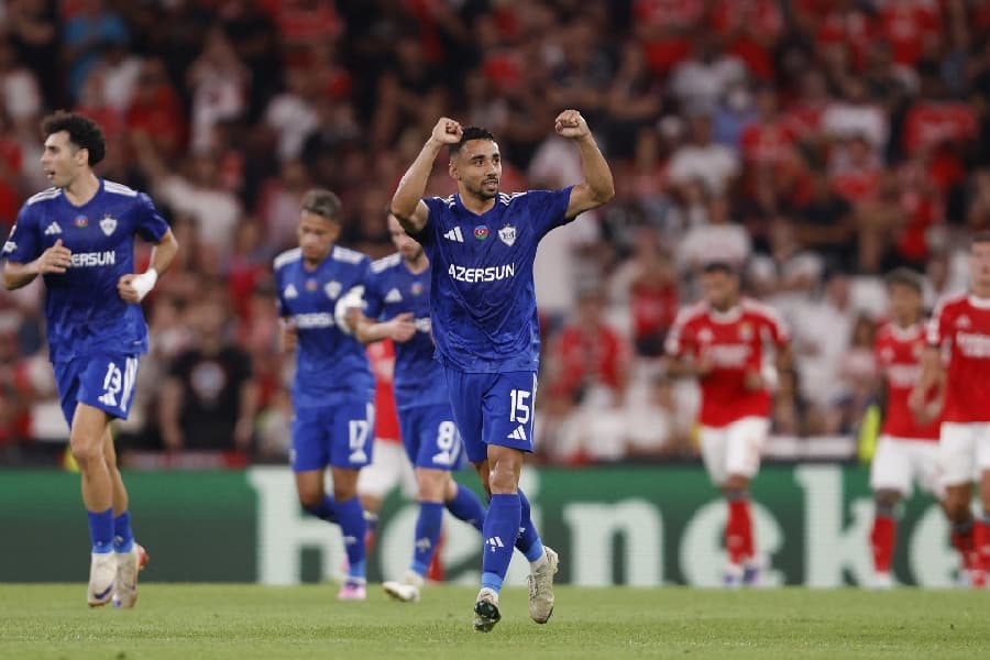 Champions League: coragem fez time do Azerbaijão bater Benfica