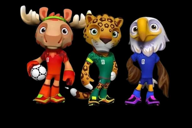 Mascotes da história da Copa do Mundo