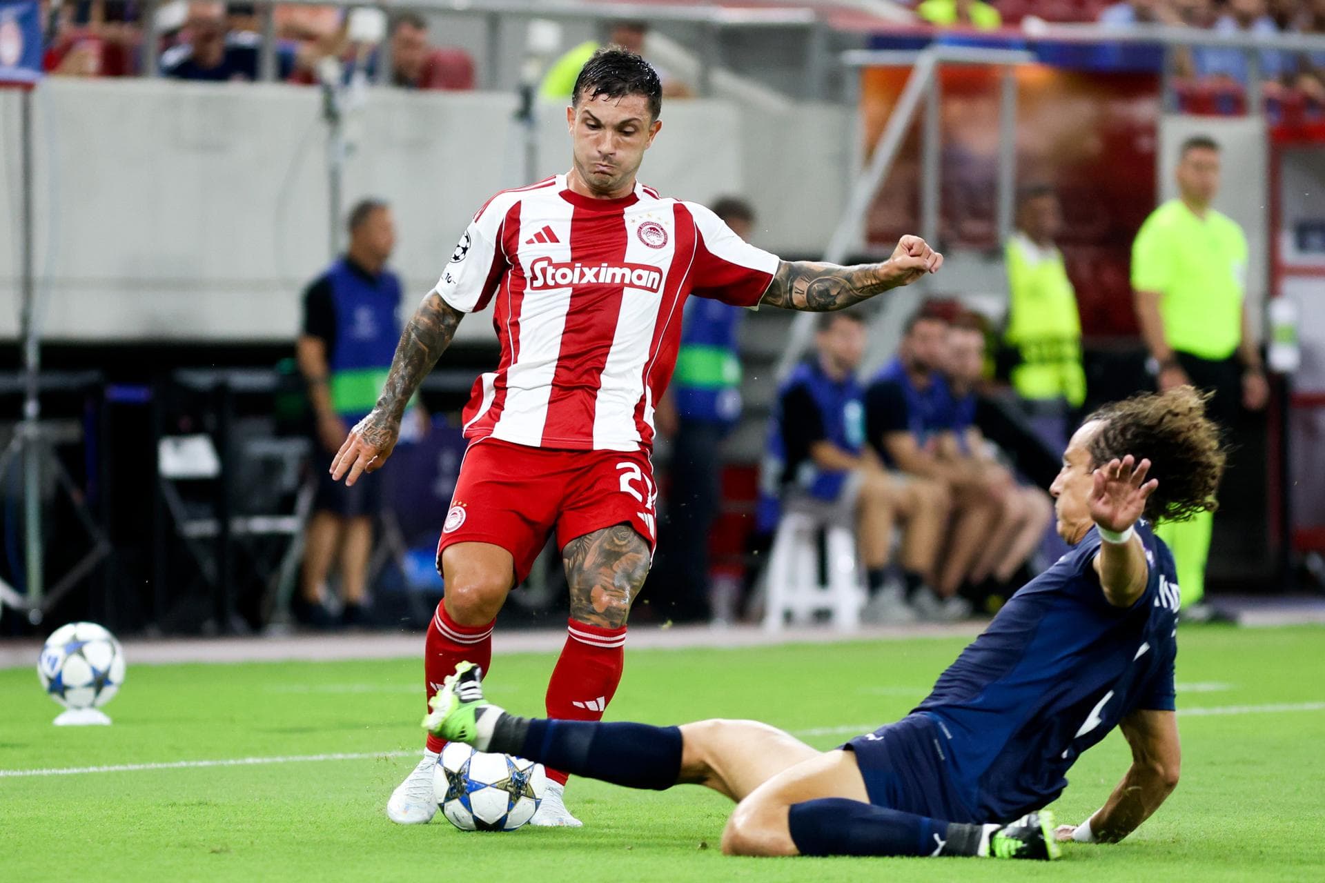 Olympiacos x Pafos: saiba onde assistir e o horário do jogo pela Champions League