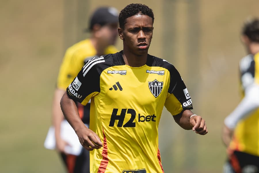 Gabriel Veneno: a joia de 16 anos vista como ‘solução’ por Sampaoli no Galo