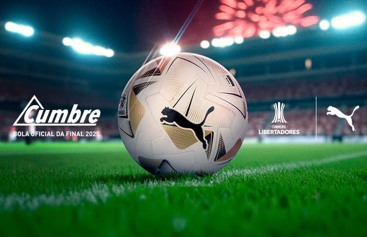 Puma lança bola da final da Libertadores 2025