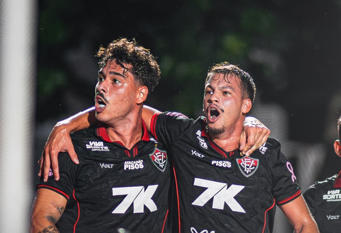 Vitória vence Ceará e respira na luta contra o rebaixamento