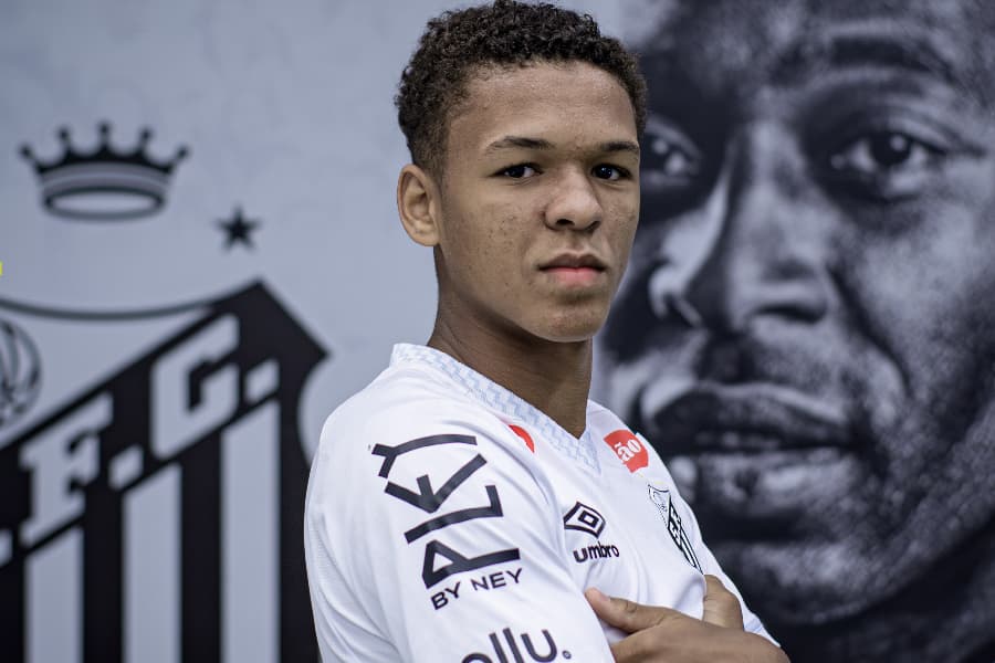 David Nogueira: 9 da base do Santos supera grave lesão e sonha com profissional