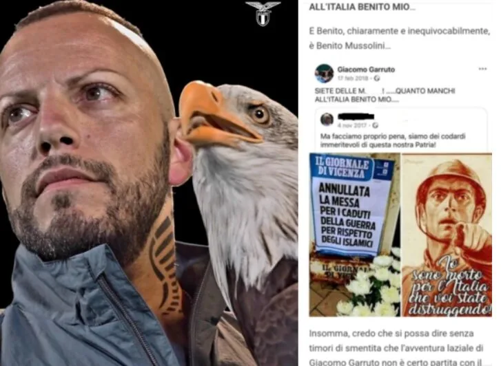 Post fascista compromete novo adestrador de águia da Lazio