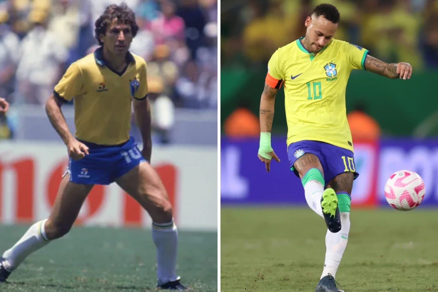 Zico ou Neymar: quem foi maior na seleção brasileira
