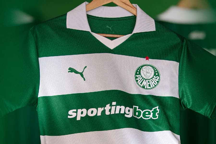 Avanti 2025: Palmeiras apresenta nova camisa listrada