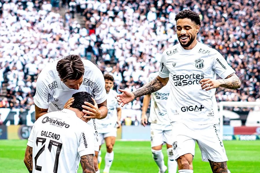 Ceará quebra tabu histórico e vence o Corinthians na Neo Química Arena
