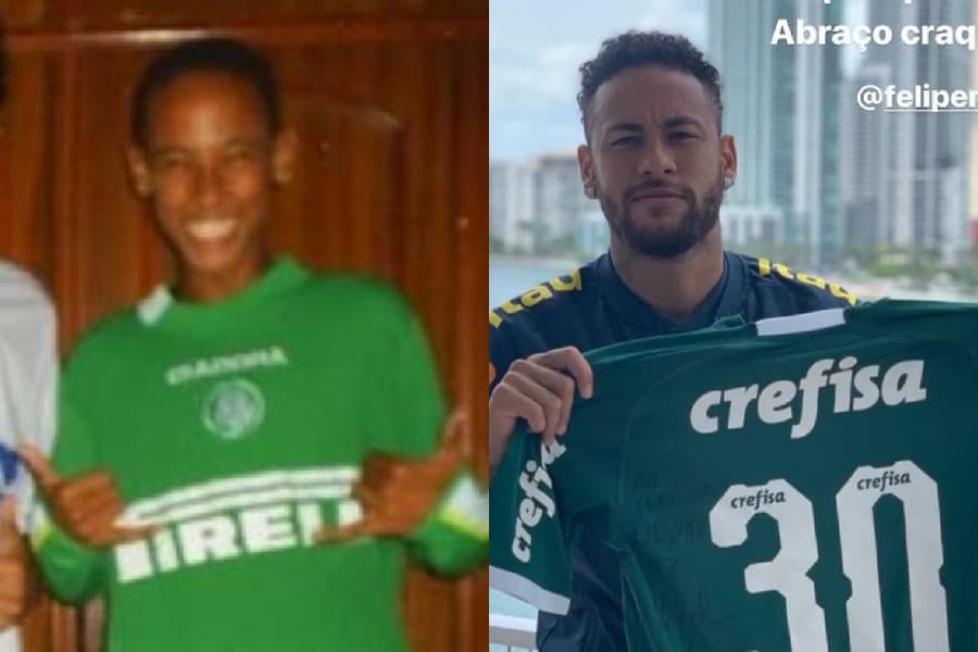 Neymar palmeirense? O retrospecto do craque contra o Verdão
