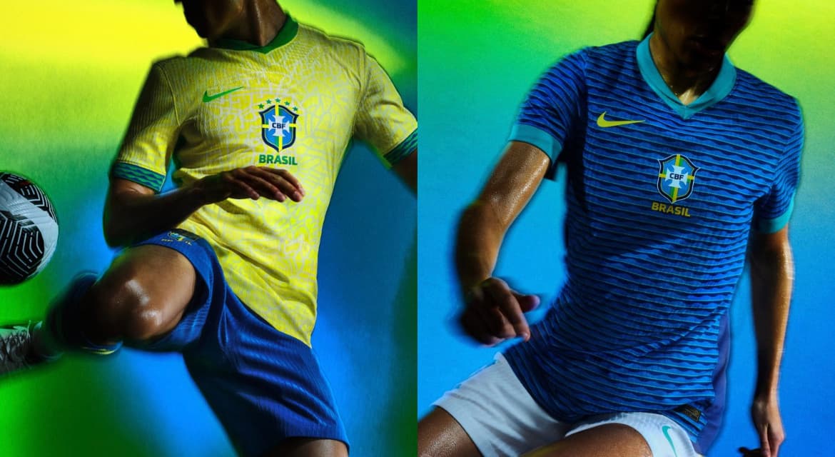 Nike lança camisas de Brasil, França e outras seleções