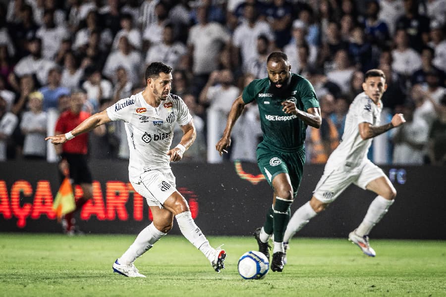 Contra o Goiás, Santos espanta má fase e volta a vencer na Série B