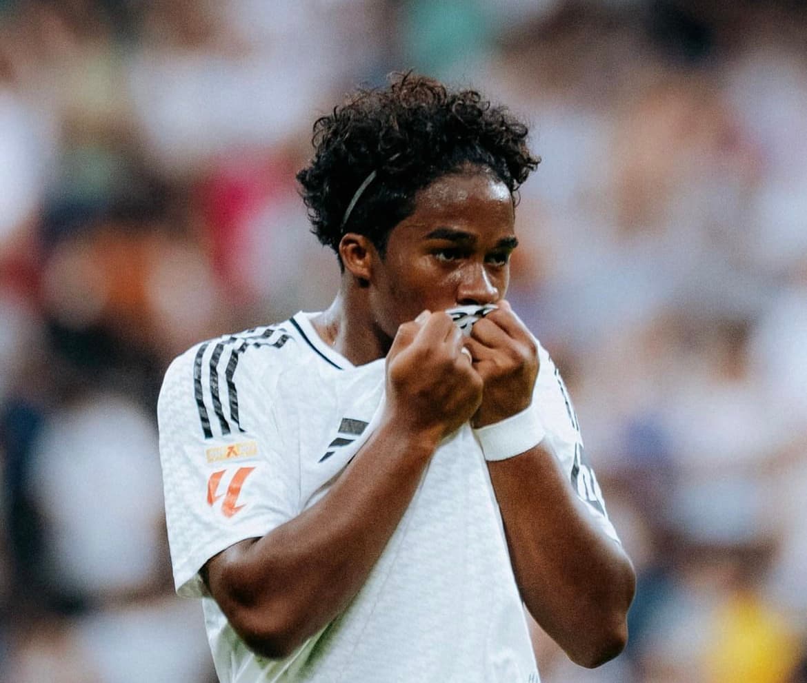 Endrick marca em estreia pelo Real Madrid