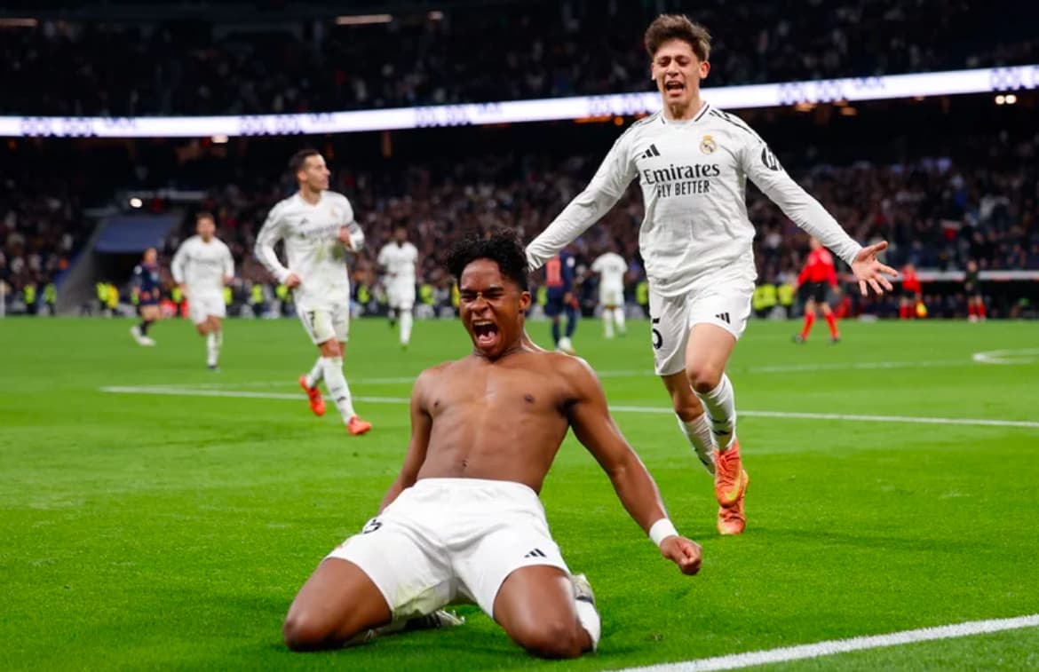 Endrick 9: Real Madrid dá moral em ano-chave para o brasileiro