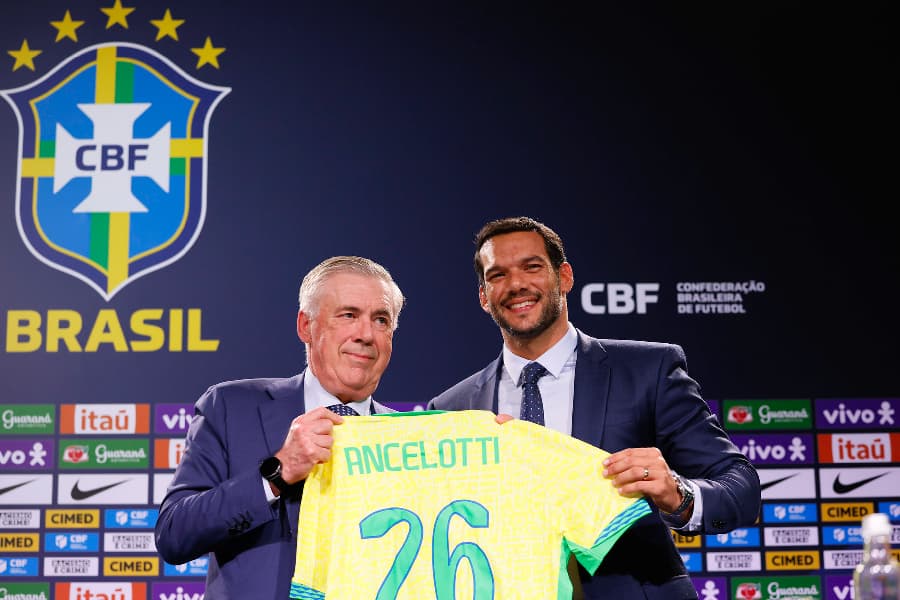 Sem Neymar, Ancelotti anuncia 1ª convocação da seleção