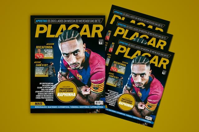 Raphinha é atração de capa da PLACAR de maio; como comprar