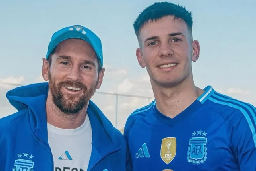 Mastantuono, o ‘herdeiro de Messi’ que interessa a gigantes da Europa
