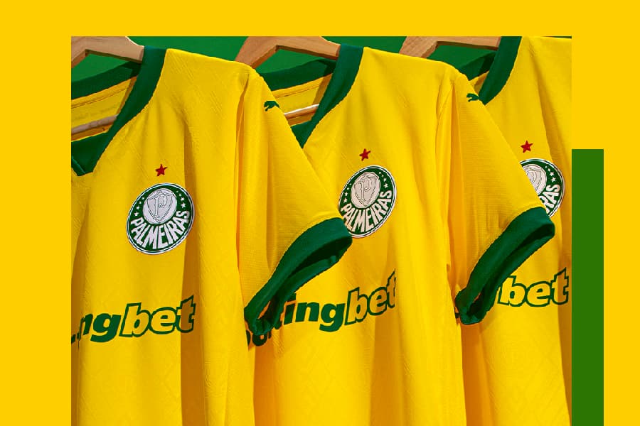 Palmeiras lança terceira camisa amarela e verde; veja imagens