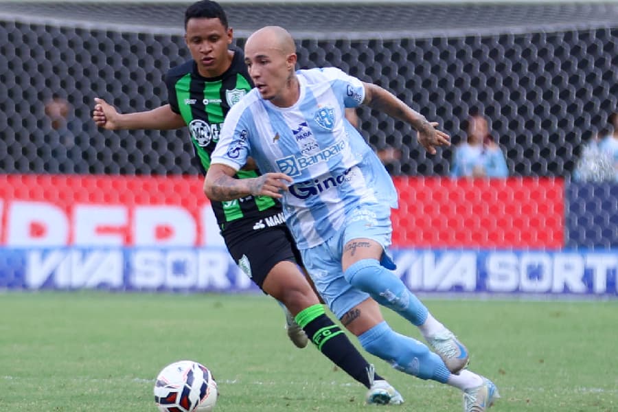 Paysandu e América-MG empatam sem gols e seguem em crise na Série B