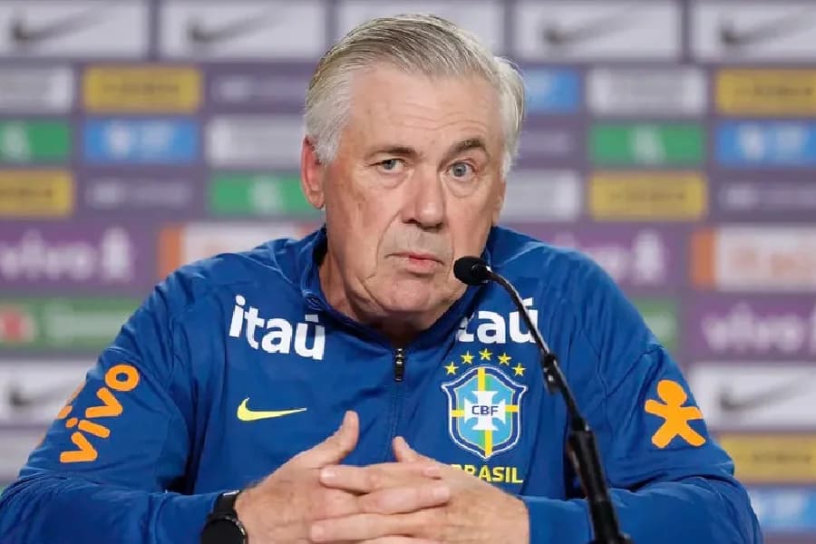 Ancelotti mantém porta aberta para Neymar na seleção brasileira